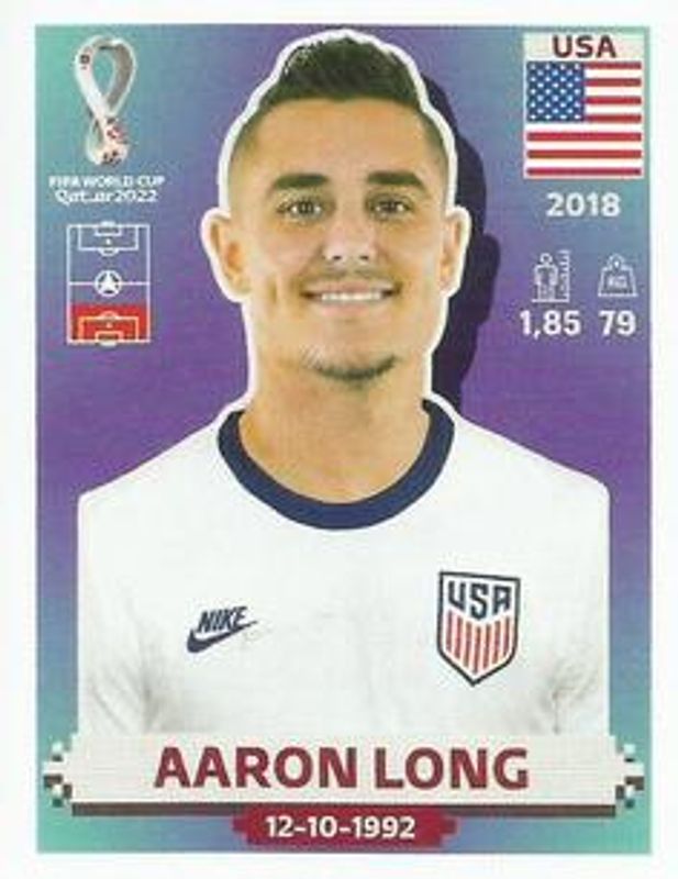 2022 Panini World Cup Stickers #USA6 Base