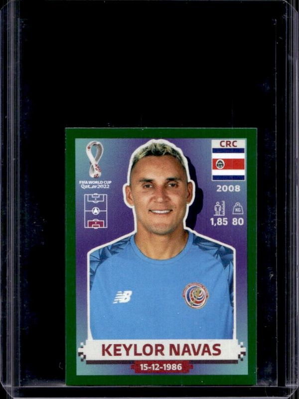 2022 Panini World Cup Stickers #CRC3 Green (1:1,445)