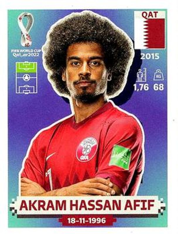 2022 Panini World Cup Stickers #QAT16 Base