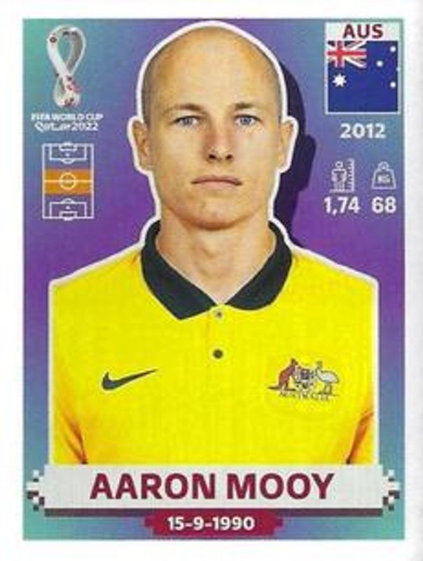 2022 Panini World Cup Stickers #AUS15 Base