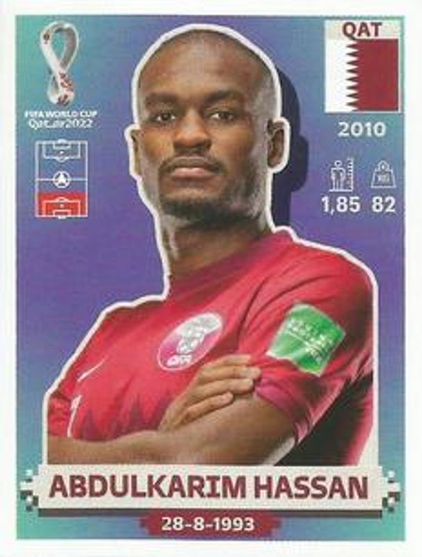 2022 Panini World Cup Stickers #QAT7 Base