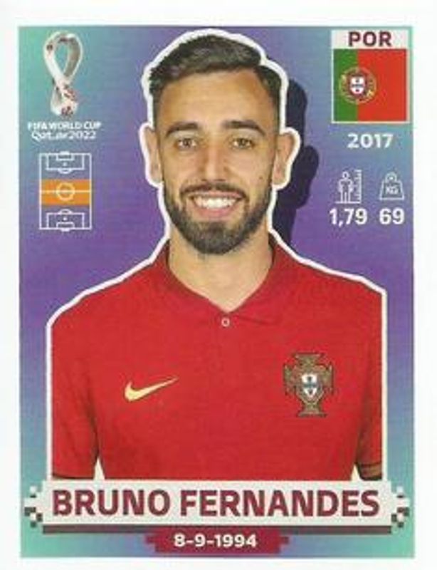 2022 Panini World Cup Stickers #POR12 Base