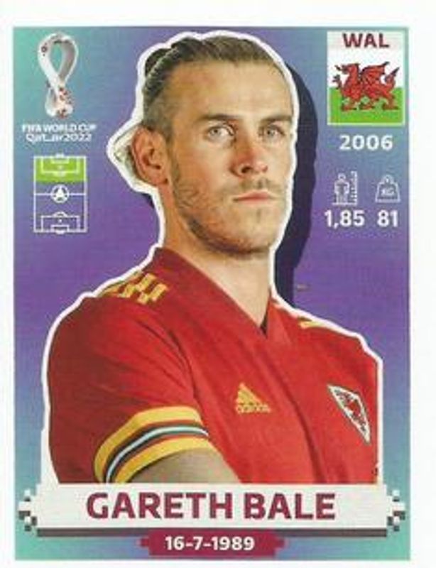 2022 Panini World Cup Stickers #WAL17 Base