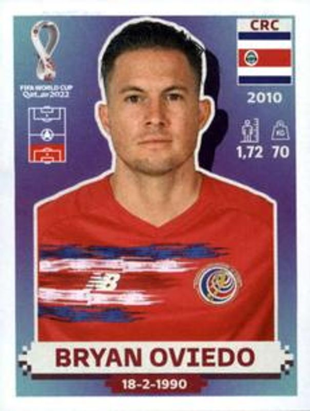 2022 Panini World Cup Stickers #CRC9 Base