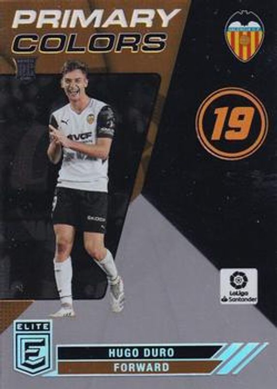 2021 Donruss Elite LaLiga Santander #18 Primary Colors - Gold /10