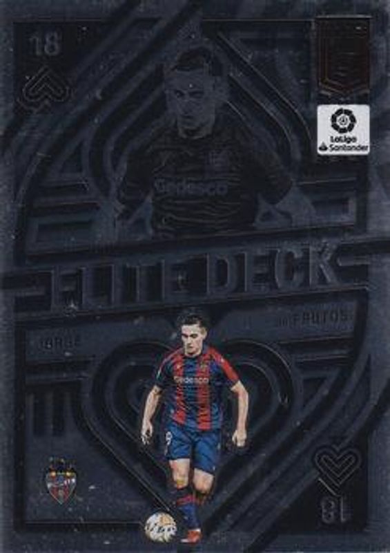 De Frutos 2021 Donruss Elite LaLiga Santander #9 Elite Deck RAW