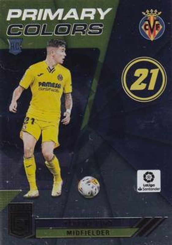 2021 Donruss Elite LaLiga Santander #20 Primary Colors