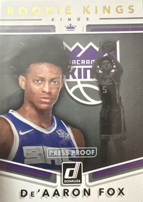 2017 Donruss #5 Rookie Kings - Press Proof