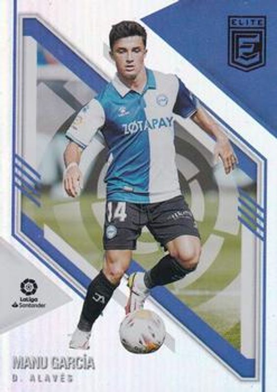 Manu Garcia 2021 Donruss Elite LaLiga Santander #40 Base RAW