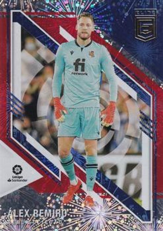 2021 Donruss Elite LaLiga Santander #140 Fireworks Red