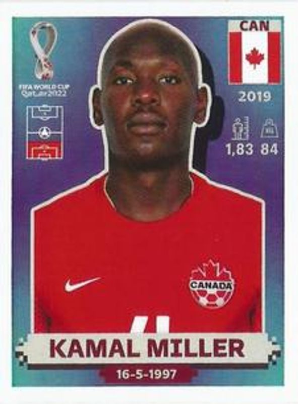 2022 Panini World Cup Stickers #CAN9 Base