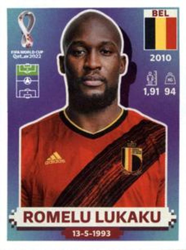 2022 Panini World Cup Stickers #BEL19 Base