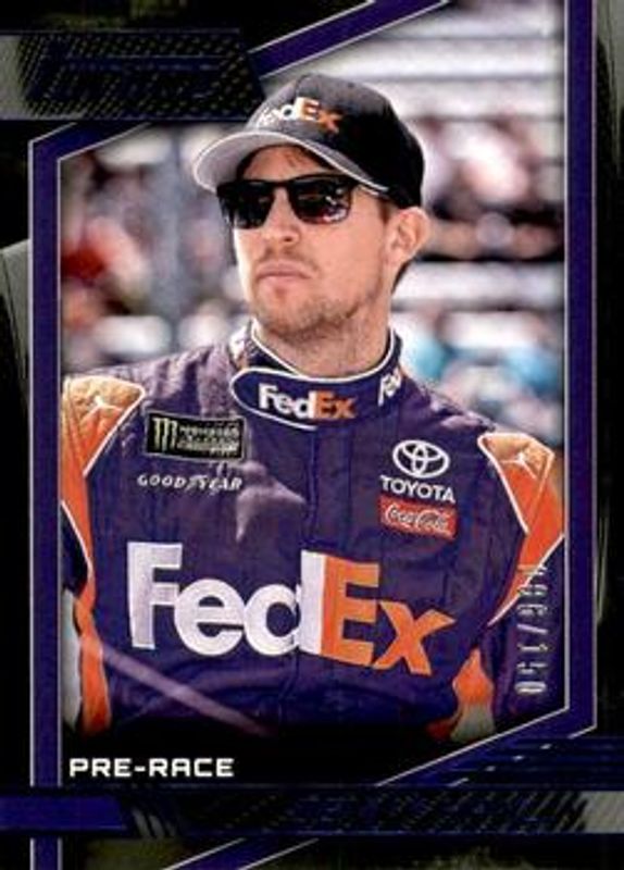Denny Hamlin 2017 Torque NASCAR #67 Blue /150 RAW