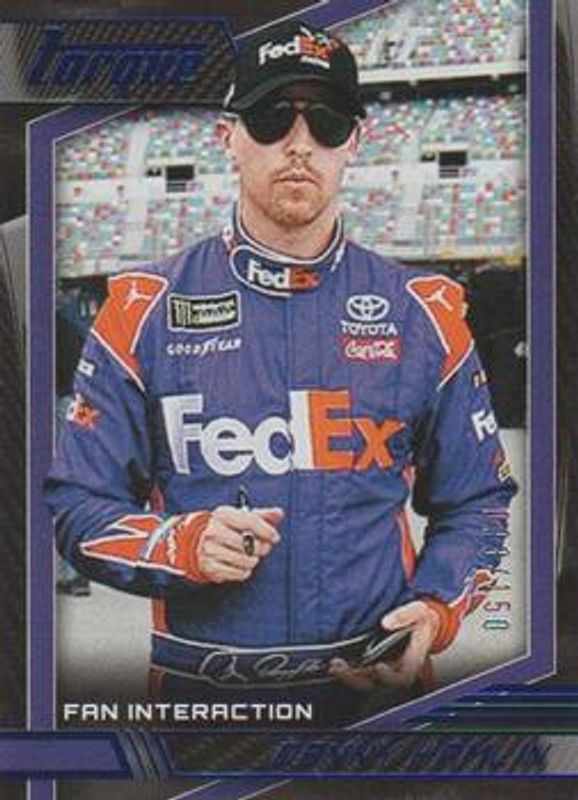 Denny Hamlin 2017 Torque NASCAR #80 Blue /150 RAW