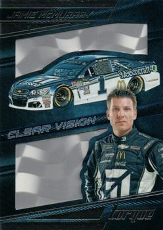 Jamie McMurray 2017 Torque NASCAR #1 Clear Vision RAW