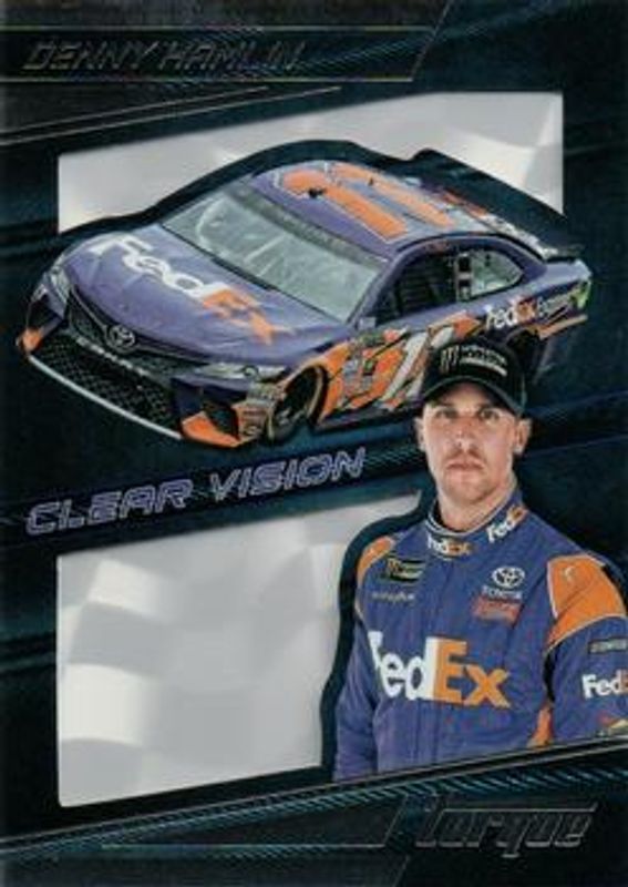 Denny Hamlin 2017 Torque NASCAR #11 Clear Vision RAW