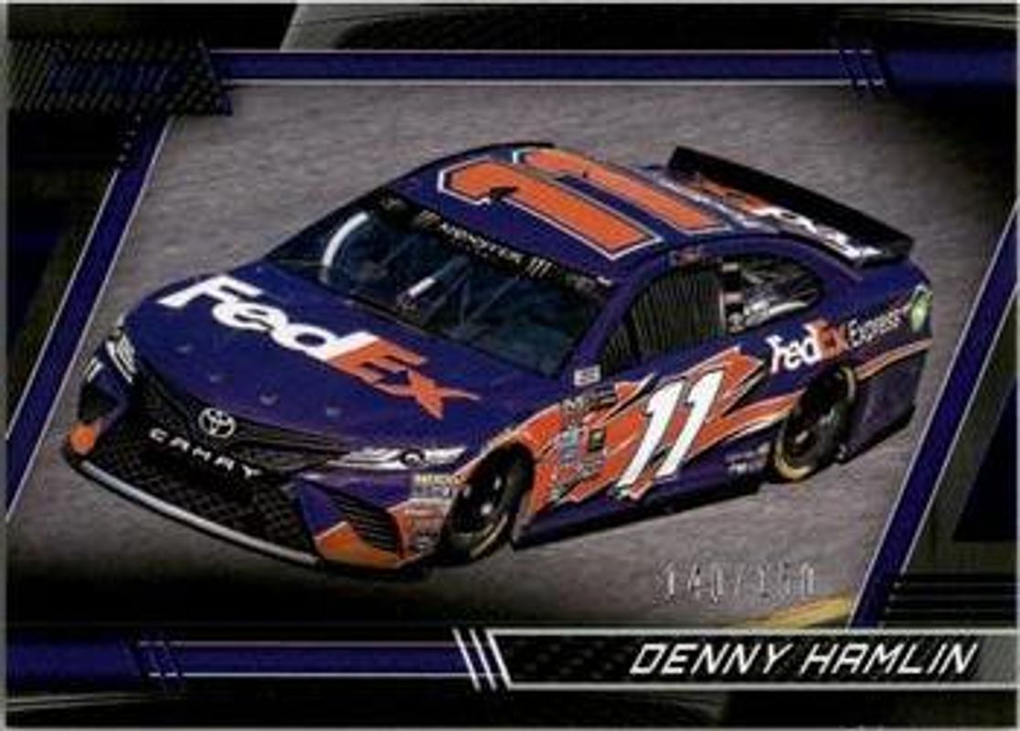 Denny Hamlin 2017 Torque NASCAR #99 Blue /150 RAW