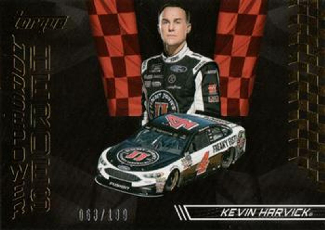 Kevin Harvick 2017 Torque NASCAR #HH4 Horsepower Heroes Gold /199 RAW