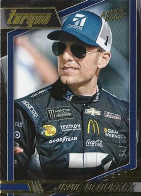 Jamie McMurray 2017 Torque NASCAR #1 Artist Proof /75 RAW