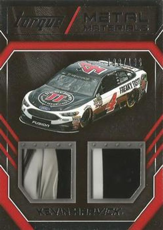 Kevin Harvick 2017 Torque NASCAR #MM-KH Metal Materials /499 RAW