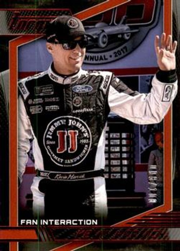 Kevin Harvick 2017 Torque NASCAR #76 Red /100 RAW