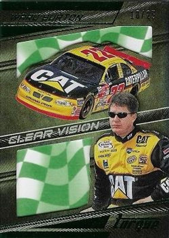 2017 Torque NASCAR #24 Clear Vision Green /25