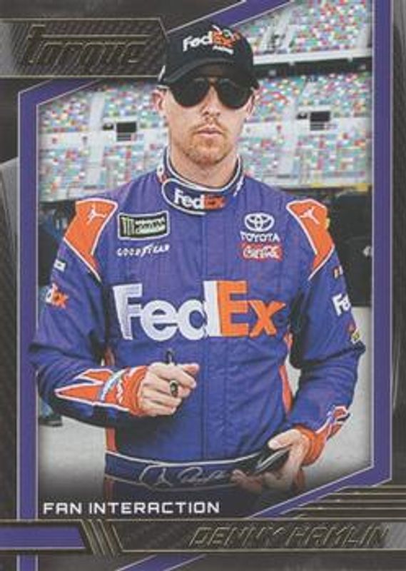 Denny Hamlin 2017 Torque NASCAR #80 Gold RAW