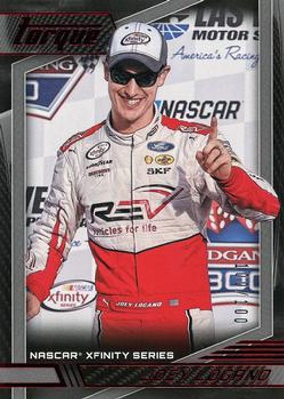Joey Logano 2017 Torque NASCAR #45 Red /100 RAW