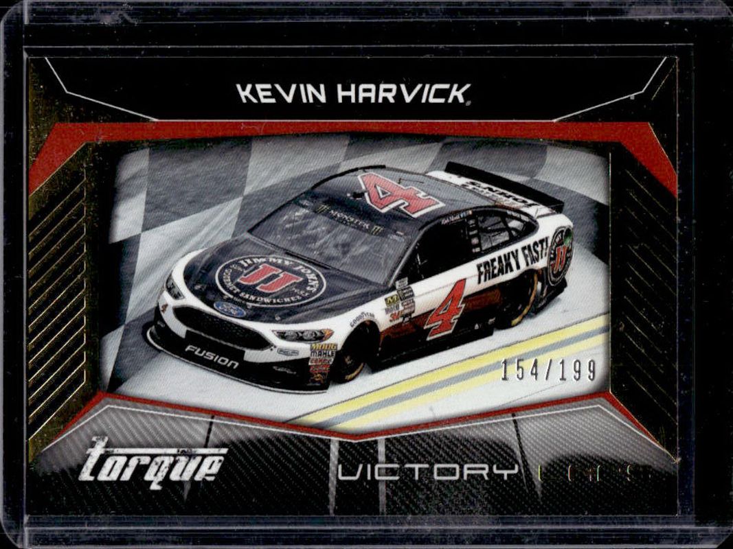 Kevin Harvick 2017 Torque NASCAR #VL3 Victory Laps Gold /199 RAW