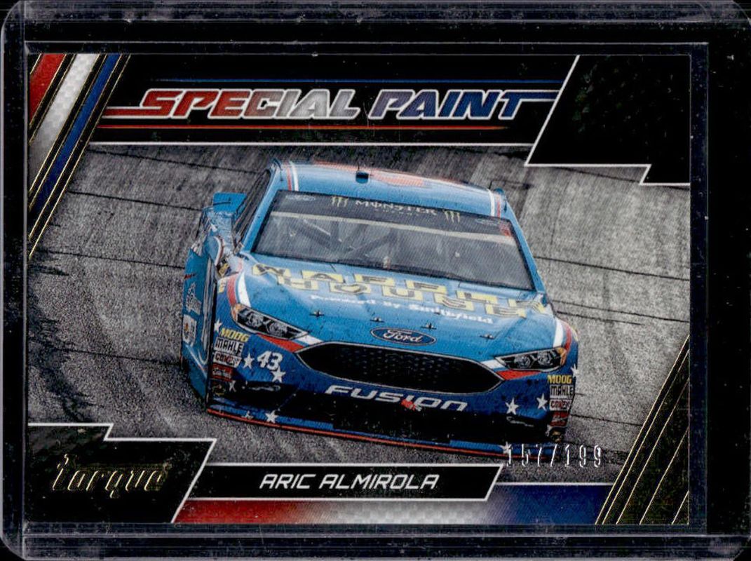 Aric Almirola 2017 Torque NASCAR #SP8 Special Paint Gold /199 RAW