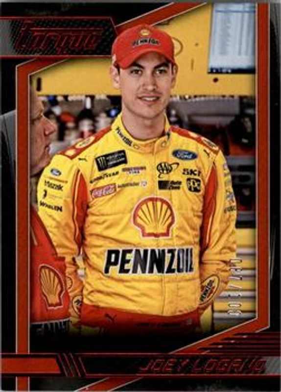 Joey Logano 2017 Torque NASCAR #12 Red /100 RAW