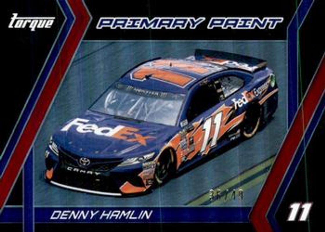 Denny Hamlin 2017 Torque NASCAR #PP14 Primary Paint RAW