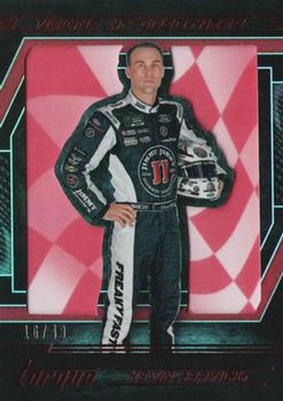 Kevin Harvick 2017 Torque NASCAR #VG24 Visions of Greatness Red /49 RAW