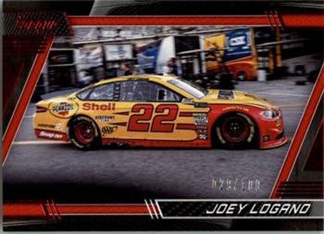 Joey Logano 2017 Torque NASCAR #92 Red /100 RAW