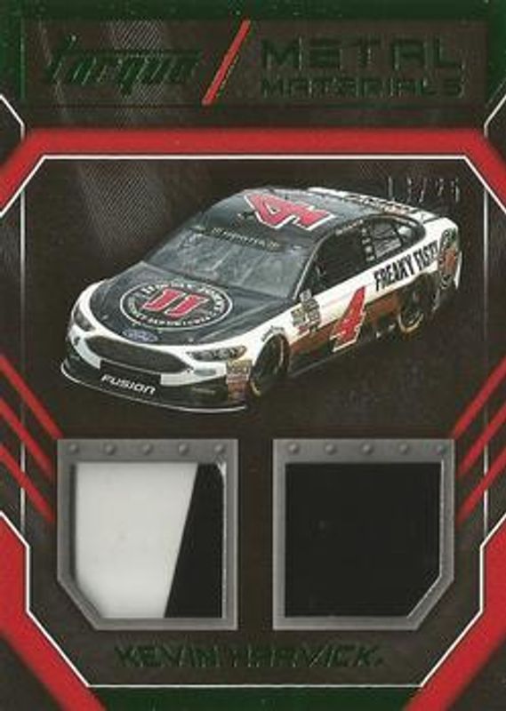 Kevin Harvick 2017 Torque NASCAR #MM-KH Metal Materials Green /10 RAW
