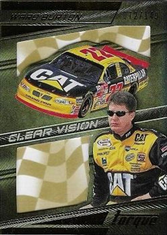 2017 Torque NASCAR #24 Clear Vision Gold /149