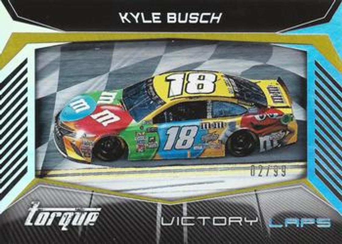 2017 Torque NASCAR #VL2 Victory Laps Holo Silver /99