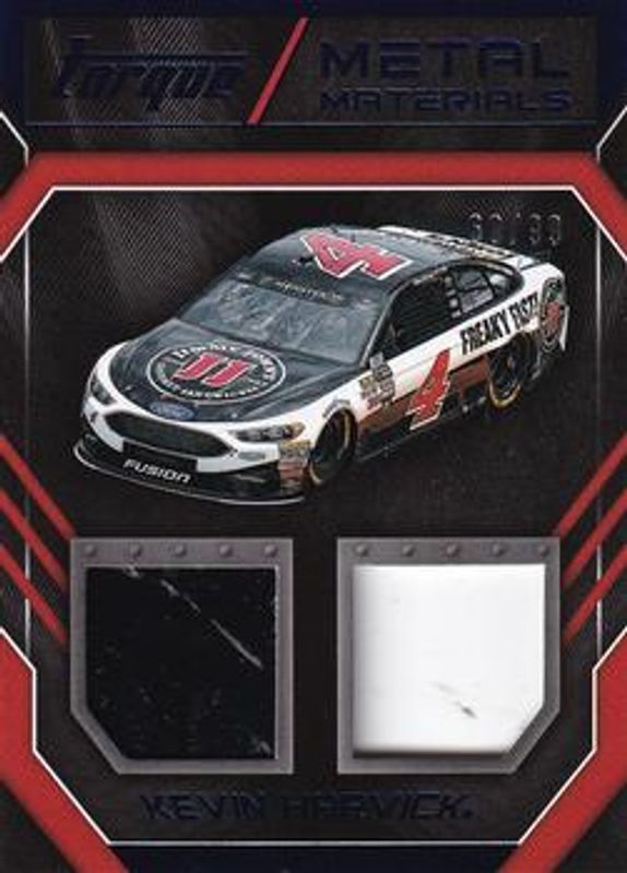 Kevin Harvick 2017 Torque NASCAR #MM-KH Metal Materials Blue /49 RAW