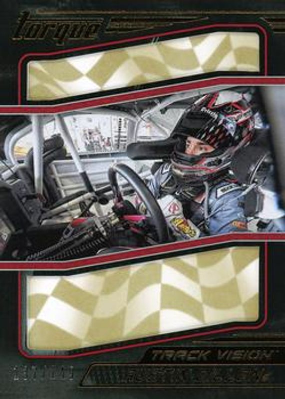 2017 Torque NASCAR #TV7 Track Vision Gold /149