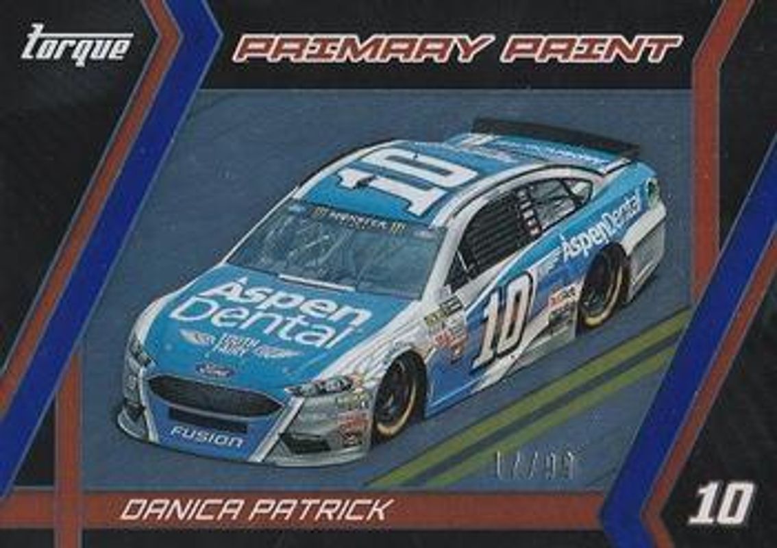 2017 Torque NASCAR #PP7 Primary Paint Blue /99