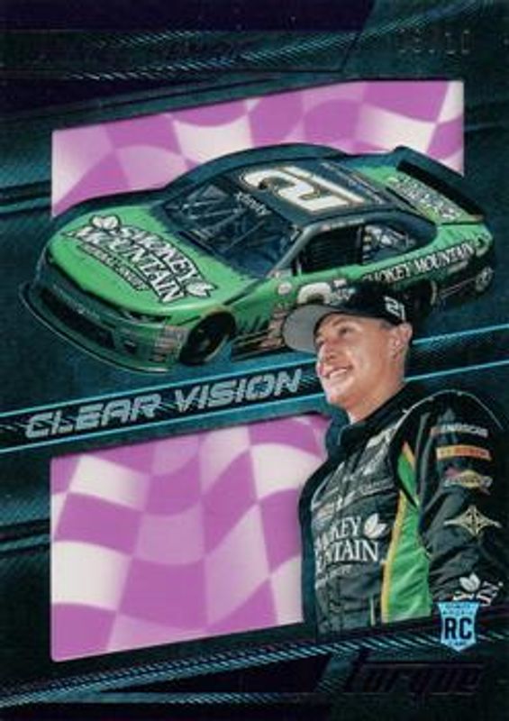 Daniel Hemric 2017 Torque NASCAR #46 Clear Vision Purple /10 RAW