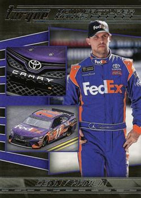 Denny Hamlin 2017 Torque NASCAR #MM12 Manufacturer Marks RAW