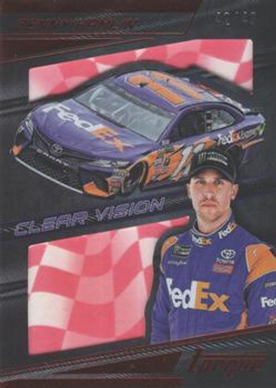 Denny Hamlin 2017 Torque NASCAR #11 Clear Vision Red /49 RAW