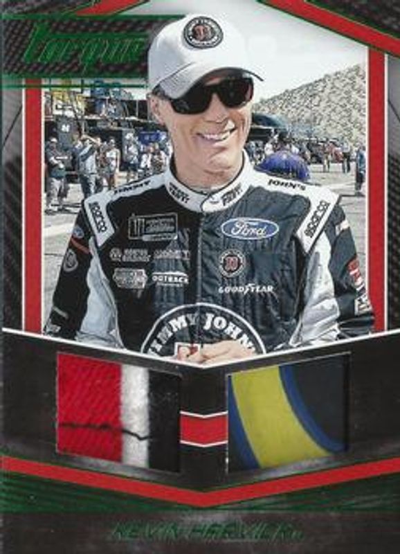 Kevin Harvick 2017 Torque NASCAR #DM-KH Dual Materials Green /25 RAW