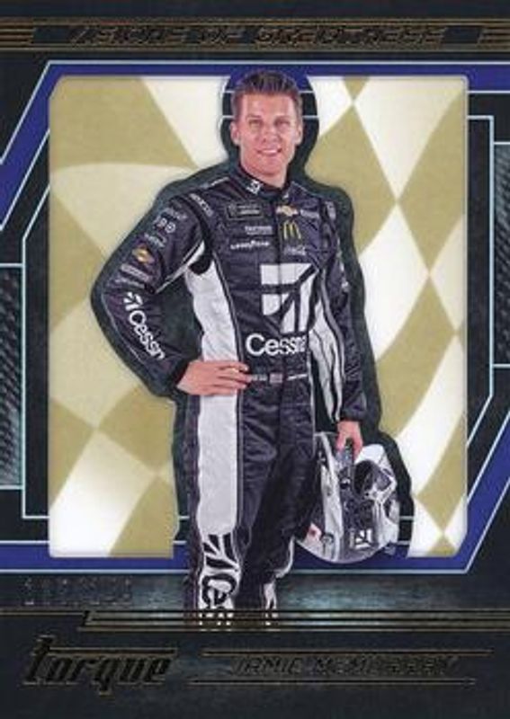 Jamie McMurray 2017 Torque NASCAR #VG3 Visions of Greatness Gold /149 RAW