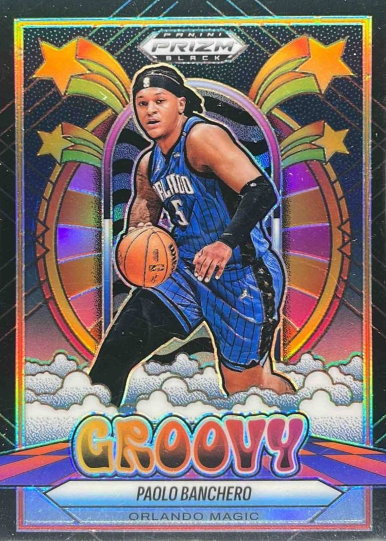 Paolo Banchero 2024 Prizm Black #10 Groovy /(SSP) Price Guide