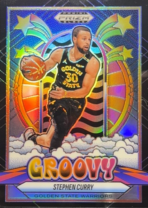 Stephen Curry 2024 Prizm Black #6 Groovy /(SSP) Price Guide