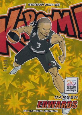 2024 Crown Royale EuroLeague #24 Kaboom! - Gold /10