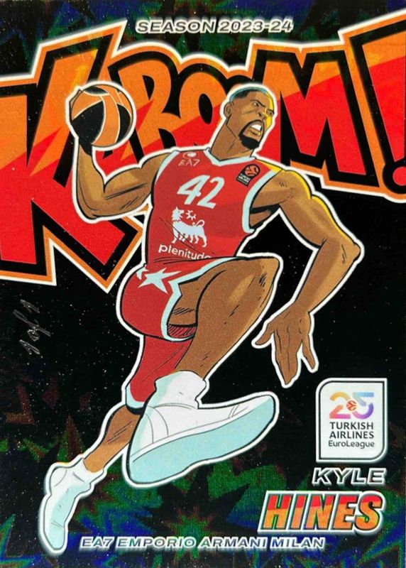 2024 Crown Royale EuroLeague #10 Kaboom! - Black /1