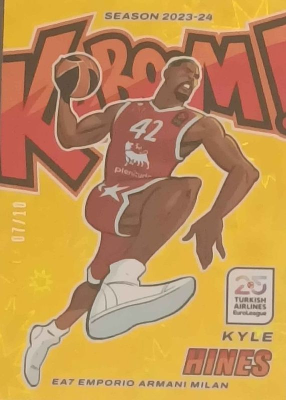 2024 Crown Royale EuroLeague #10 Kaboom! - Gold /10